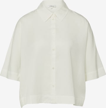 Chemisier s.Oliver en beige : devant