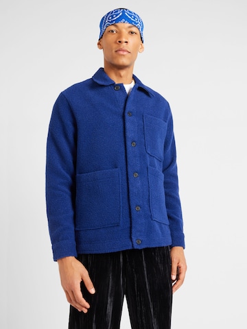 Veste mi-saison 'Raves' minimum en bleu