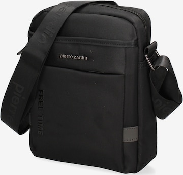 Borsa a tracolla di PIERRE CARDIN in nero: frontale