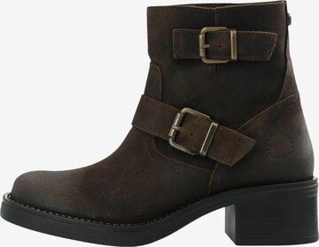 Ca'Shott Chelsea Boots ' CSRIKKE ' i brun: forside