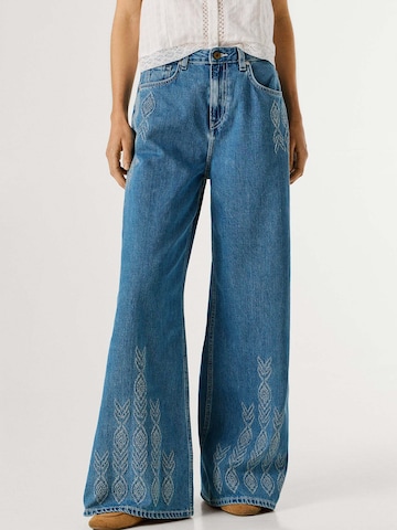 Pepe Jeans Loosefit Jeans 'JAIMY IKAT' in Blauw: voorkant