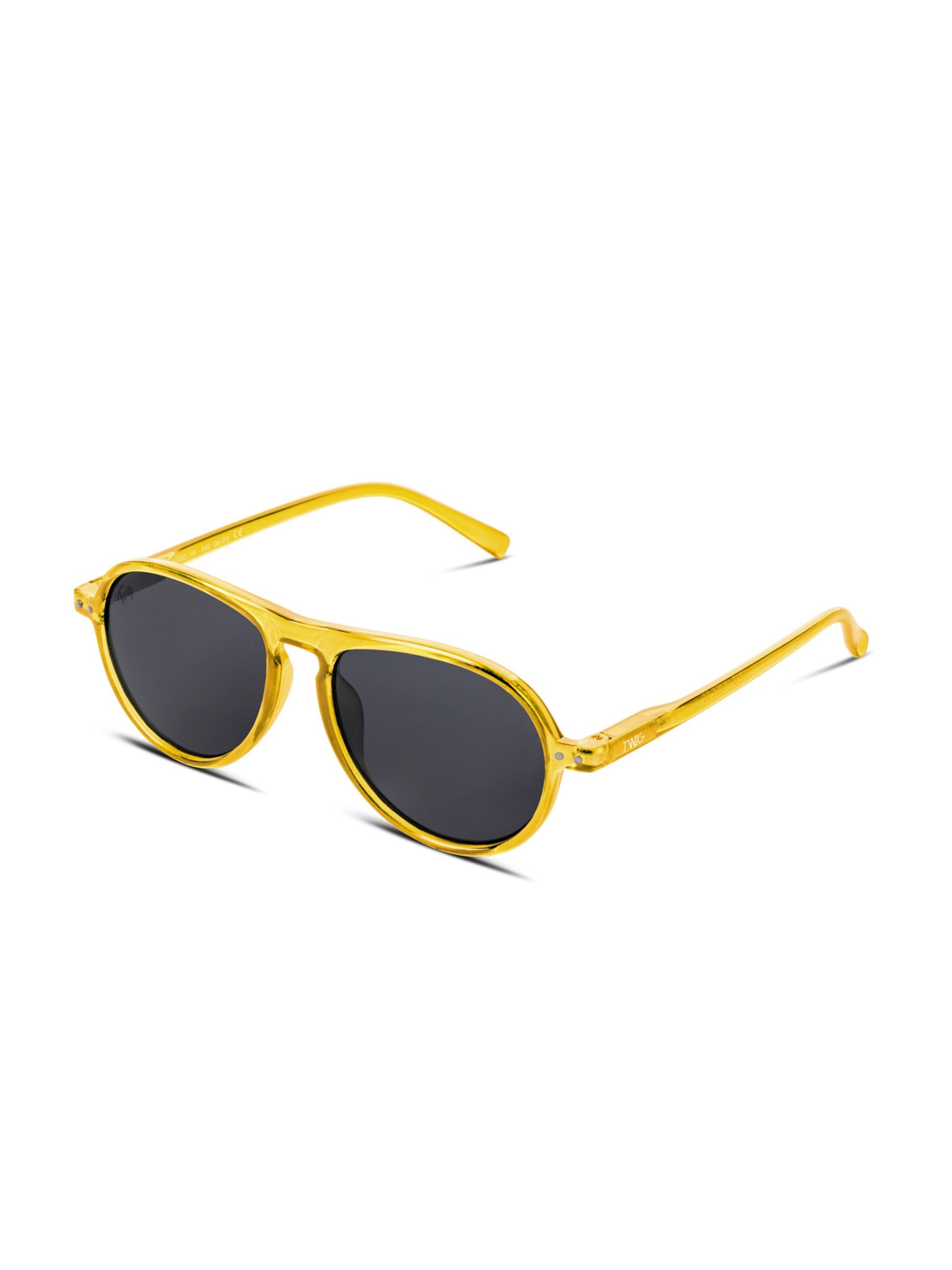Lunettes de soleil 'Thiele Sun' TWIG Concept Milano en jaune
