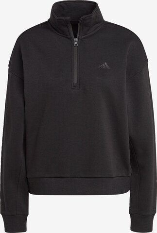 ADIDAS SPORTSWEAR Athletic Sweatshirt 'All SZN Fleece' in Black: front
