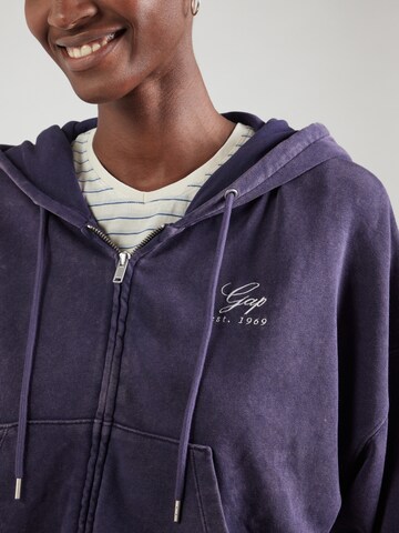 GAP Zip-Up Hoodie in Blue