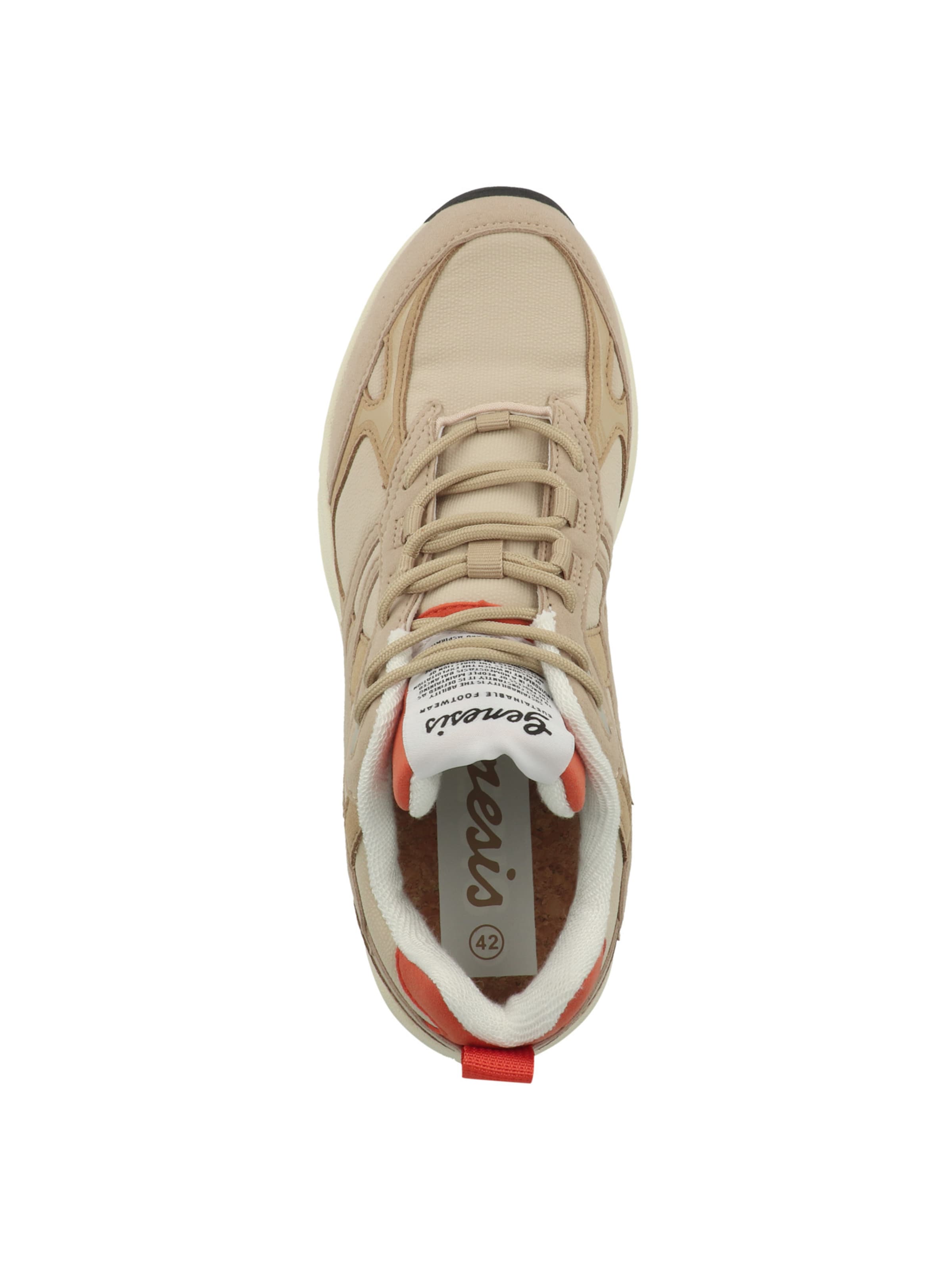 GENESIS Sneakers laag in Beige
