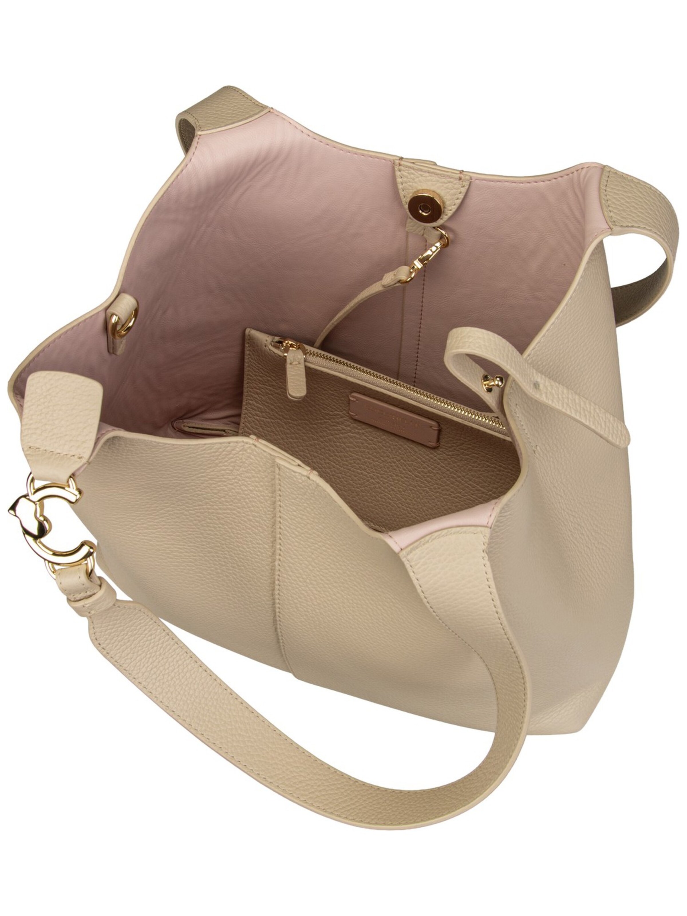Coccinelle Document Bag 'Easy' in Beige