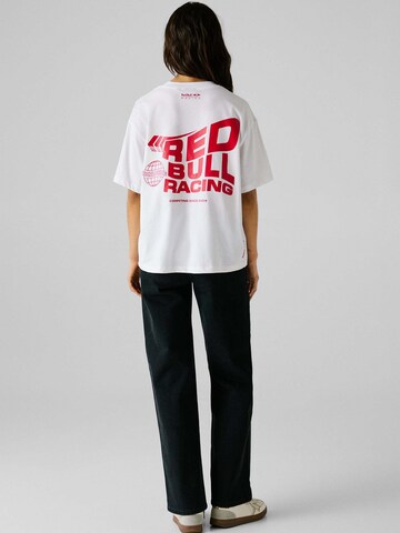 T-shirt Red Bull Racing x Pepe Jeans en blanc