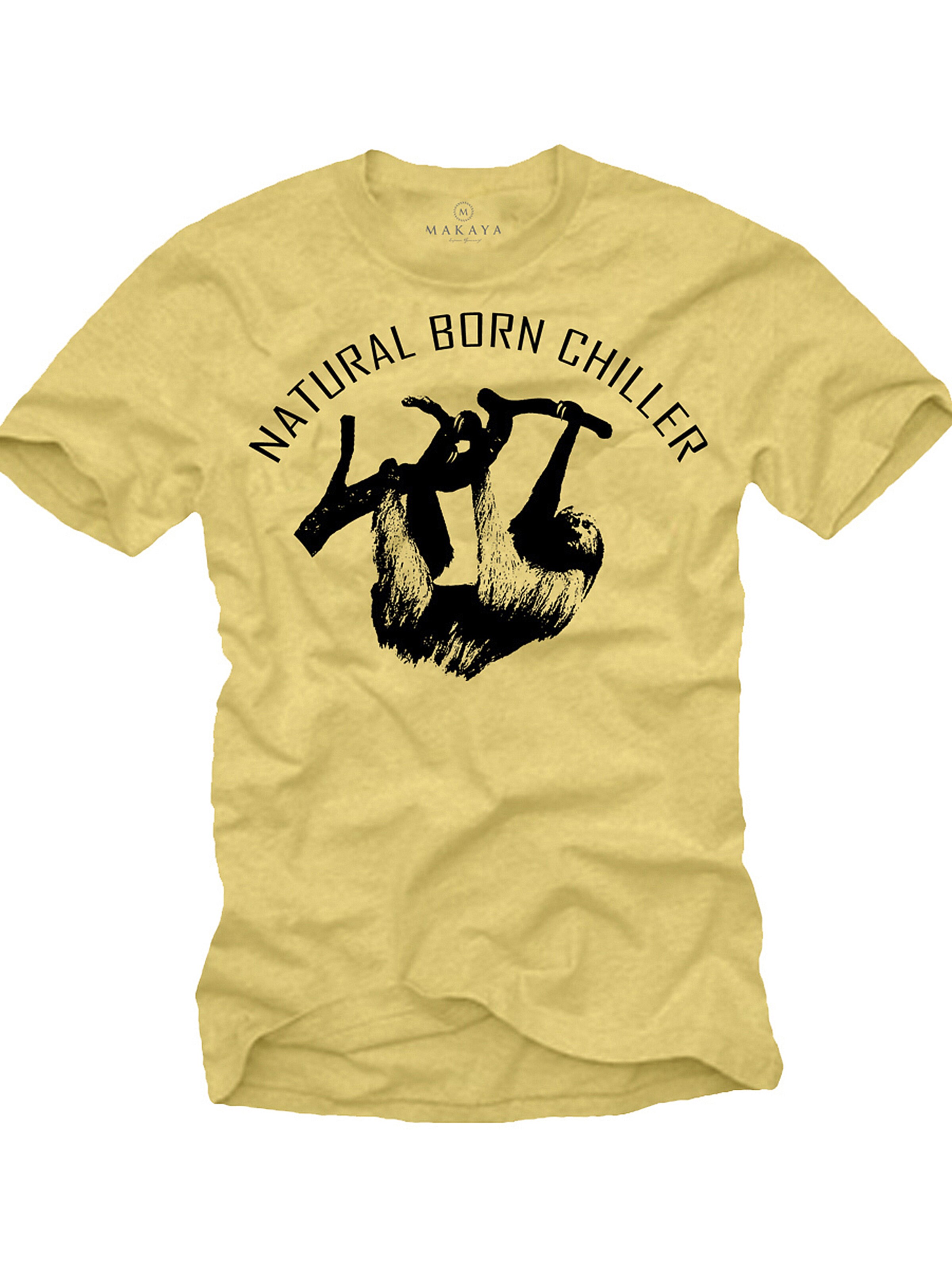 MAKAYA Shirt in Yellow: front