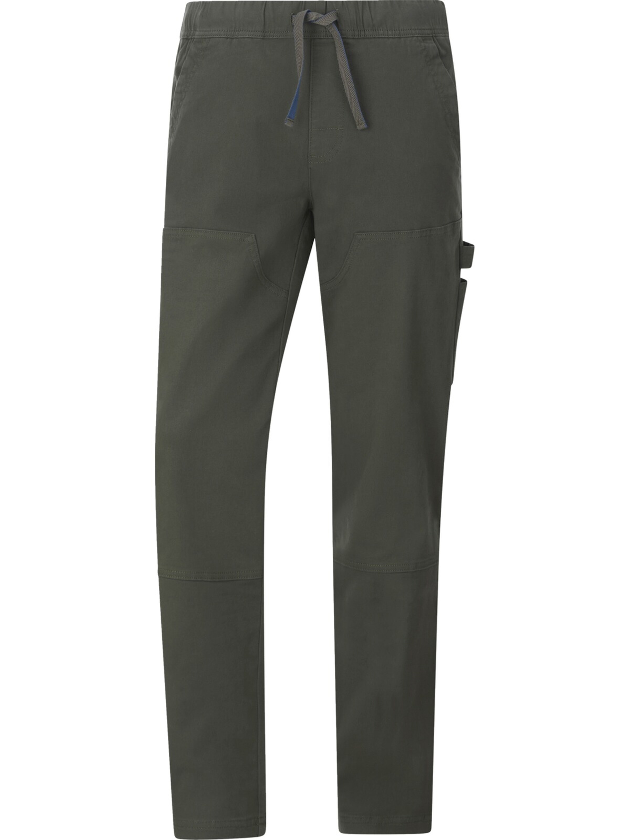 Jan Vanderstorm Loose fit Pants ' Helberg ' in Green: front