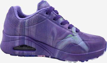 Baskets basses SKECHERS en violet