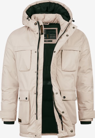 Manteau d’hiver 'INTardil' INDICODE JEANS en beige : devant