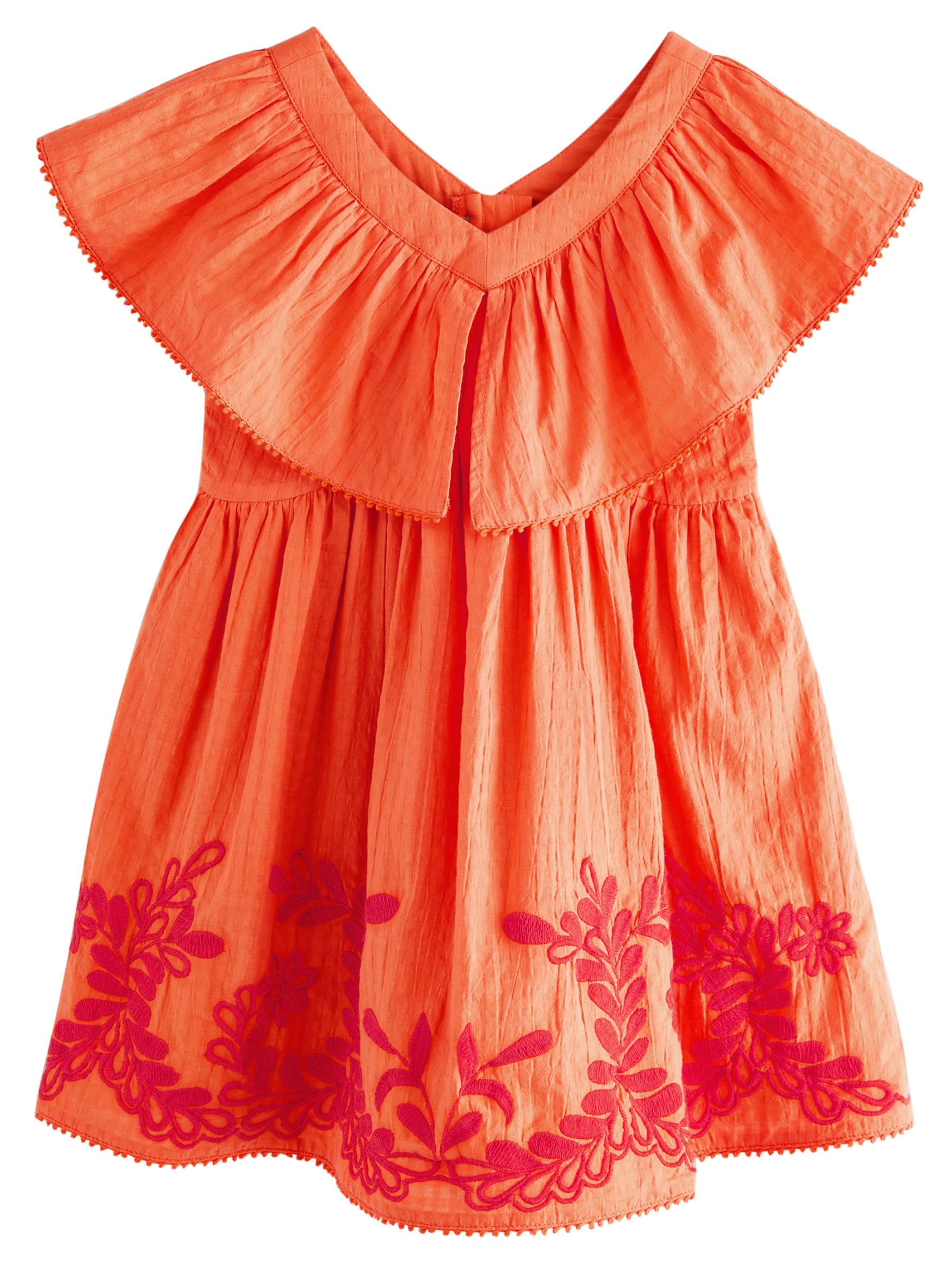 Next Платье в Оранжевый: спереди