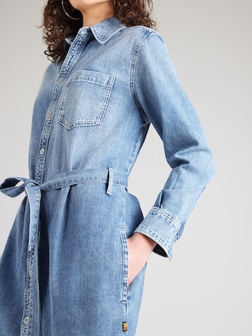 G-STARKošulja haljina - plava boja