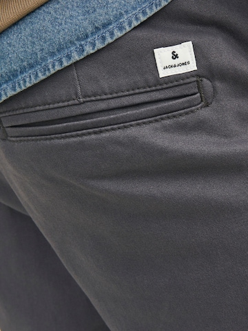 JACK & JONES - regular Pantalón chino 'Marco Dave AKM' en gris