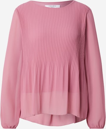 ZABAIONE Bluza 'Ev44a' | roza barva: sprednja stran