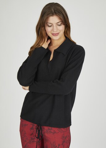 eve in paradise Sweater 'Antje' in Black: front