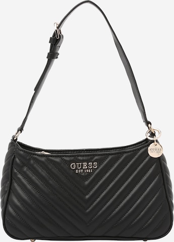 Sac bandoulière GUESS en noir : devant