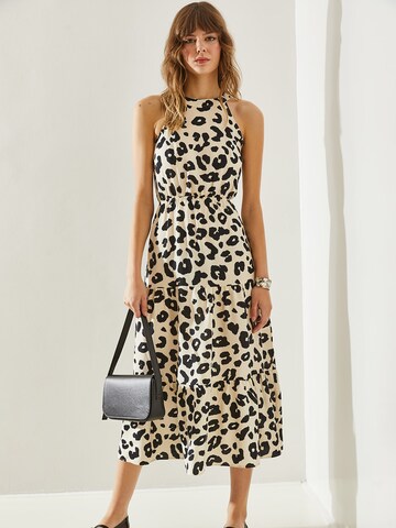 Bianco Lucci Kleit, värv beež: eest vaates