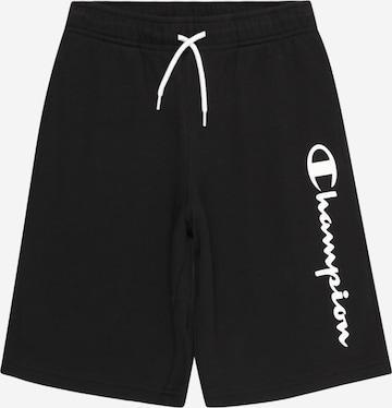 Champion Authentic Athletic Apparel - Calças em preto: frente