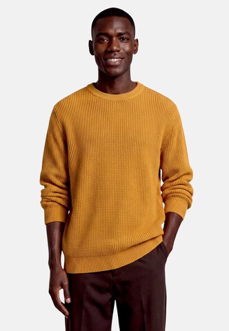Pull-over zero en jaune : devant