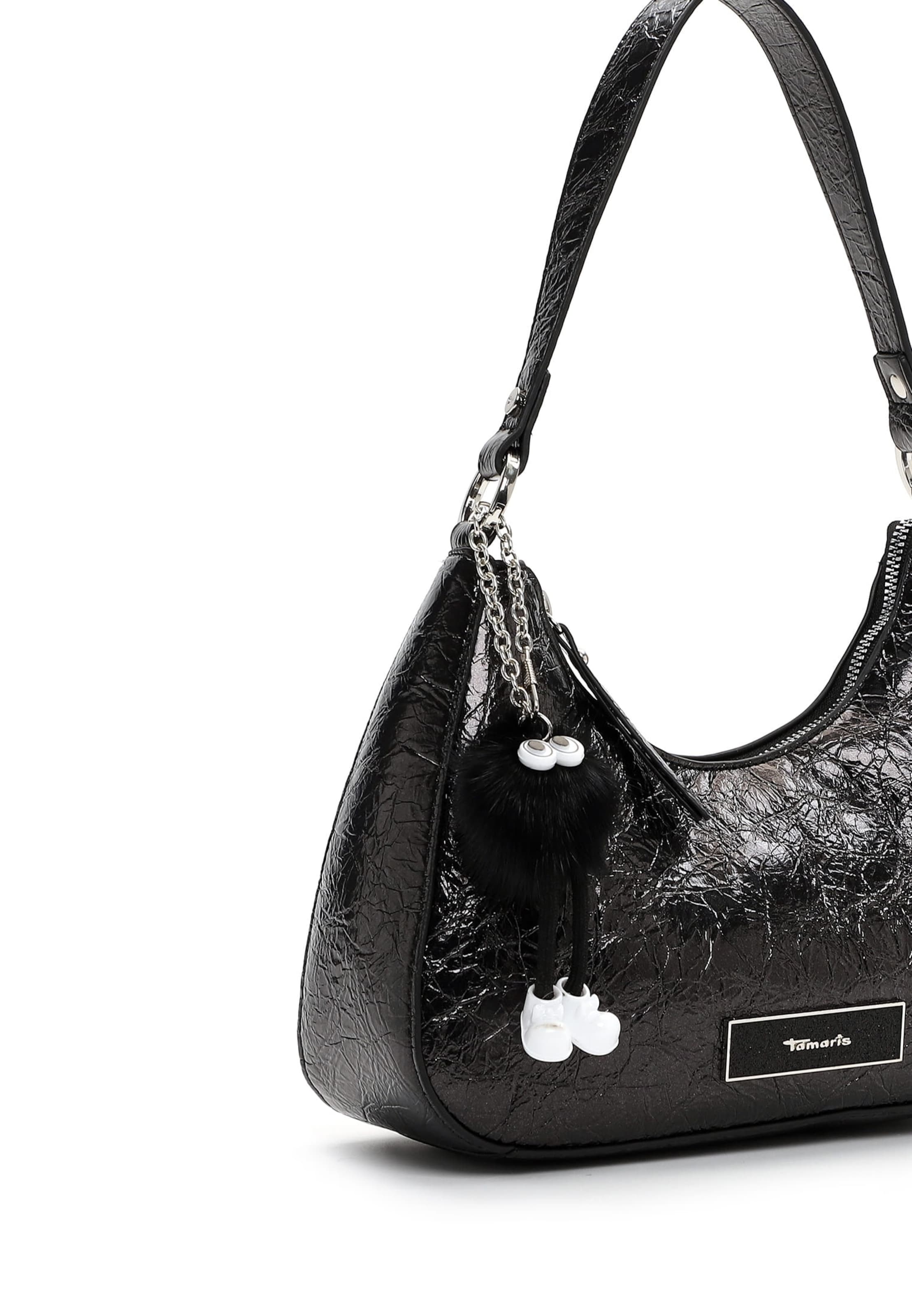 Poche ventrale 'Gilla' Tamaris en noir