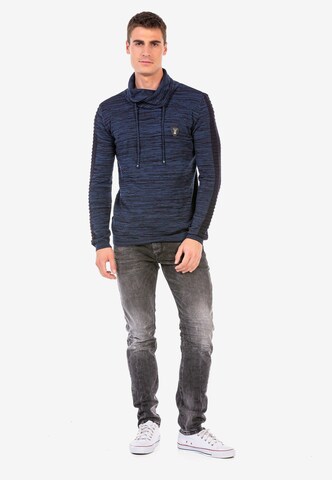 CIPO & BAXX Sweater in Blue