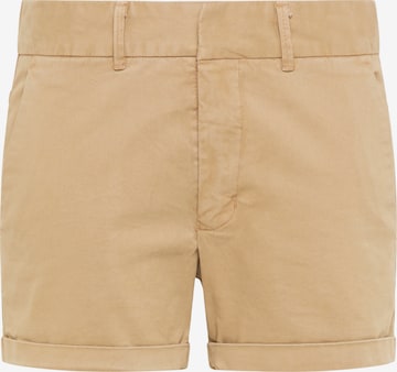 DreiMaster Vintage Slimfit Shorts in Beige: predná strana