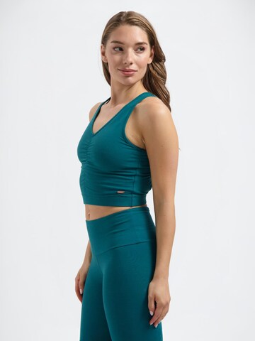Urban Goddess Yoga & Activewear Bandeau Sport-BH 'Anjea' in Grün
