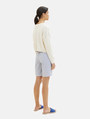 TOM TAILOR Regular Shorts in Blau