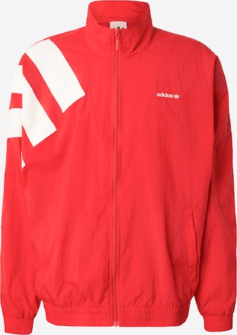 Veste mi-saison 'Archive' ADIDAS ORIGINALS en rouge : devant