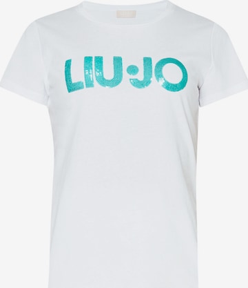 T-shirt Liu Jo en blanc : devant