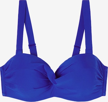 CALZEDONIA Bikinitop in Blau: Vorderseite