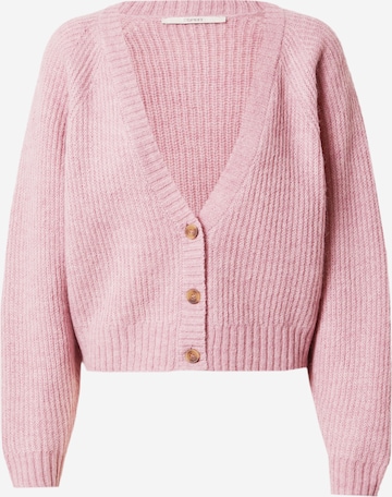 ESPRIT Knit Cardigan in Pink: front