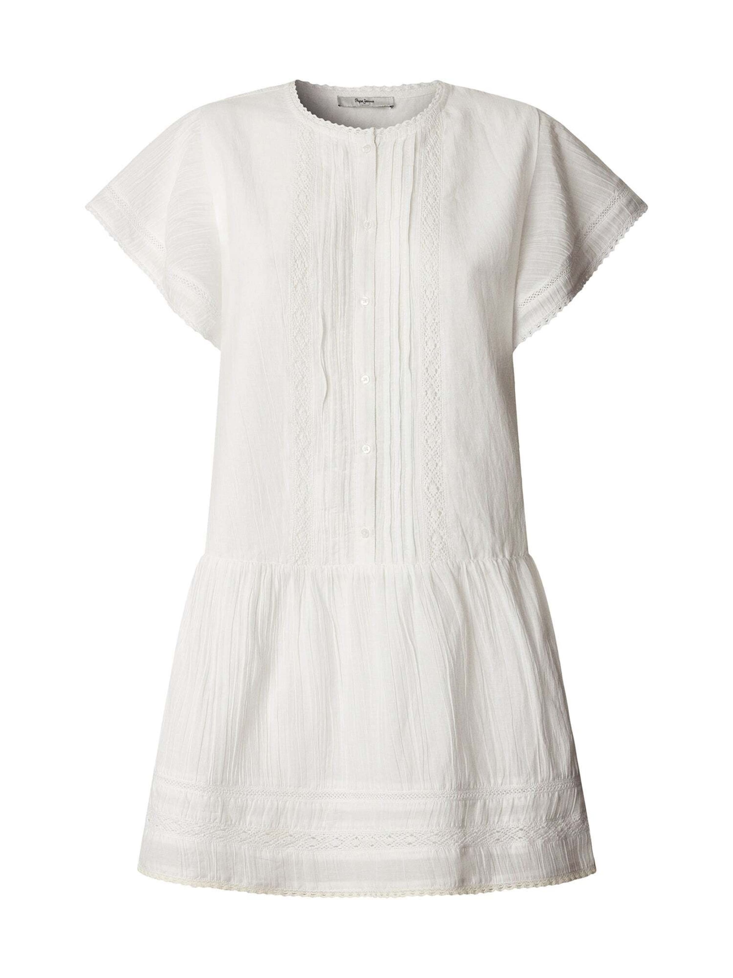 Robe 'Destin' Pepe Jeans en blanc : devant