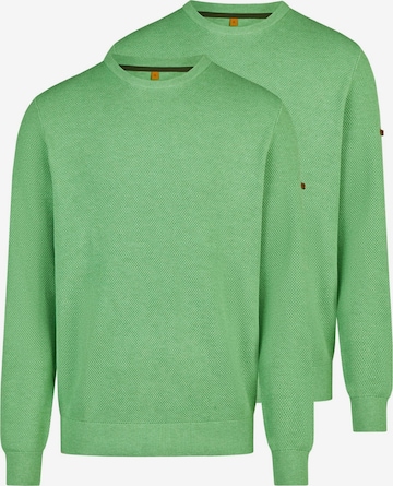 redmond Sweater 'Basic' in Green: front
