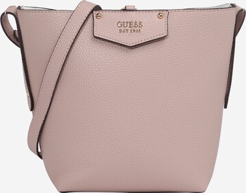 GUESS Umhängetasche 'Brenton' in Pink