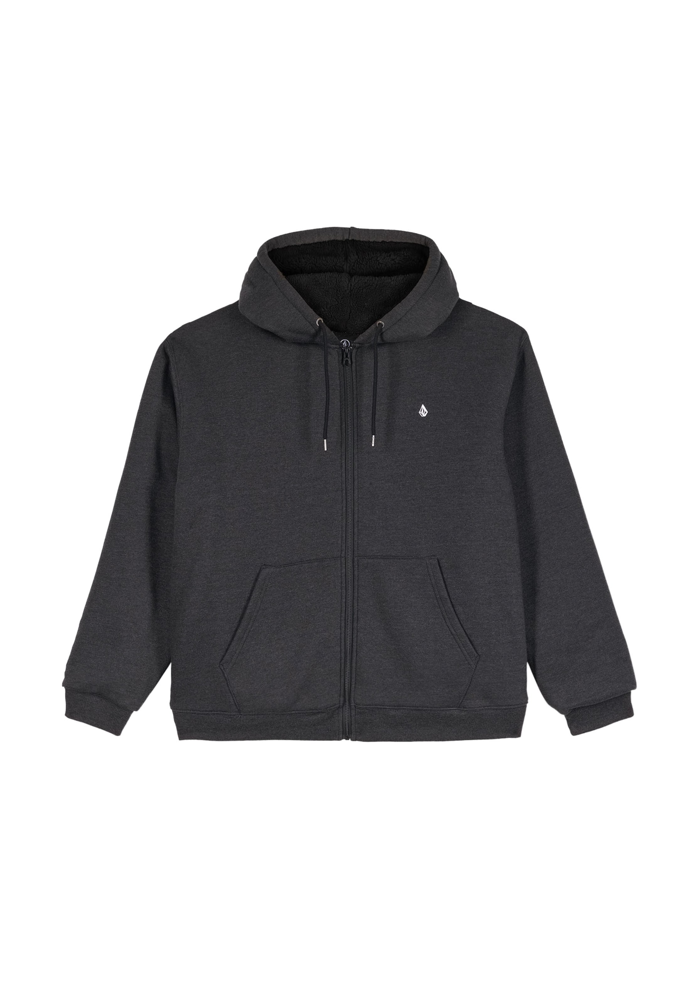 Volcom Sweatjakke 'SINGLE STONE' i sort: forside