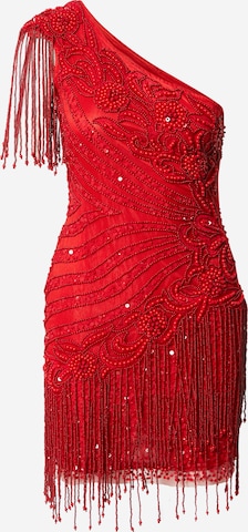 A STAR IS BORN Cocktail Dress in Red: front