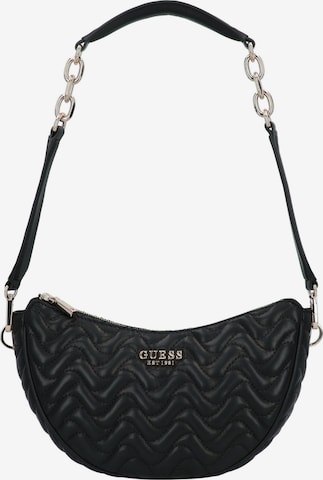 GUESS Schultertasche 'Melisandra' in Schwarz: Vorderseite