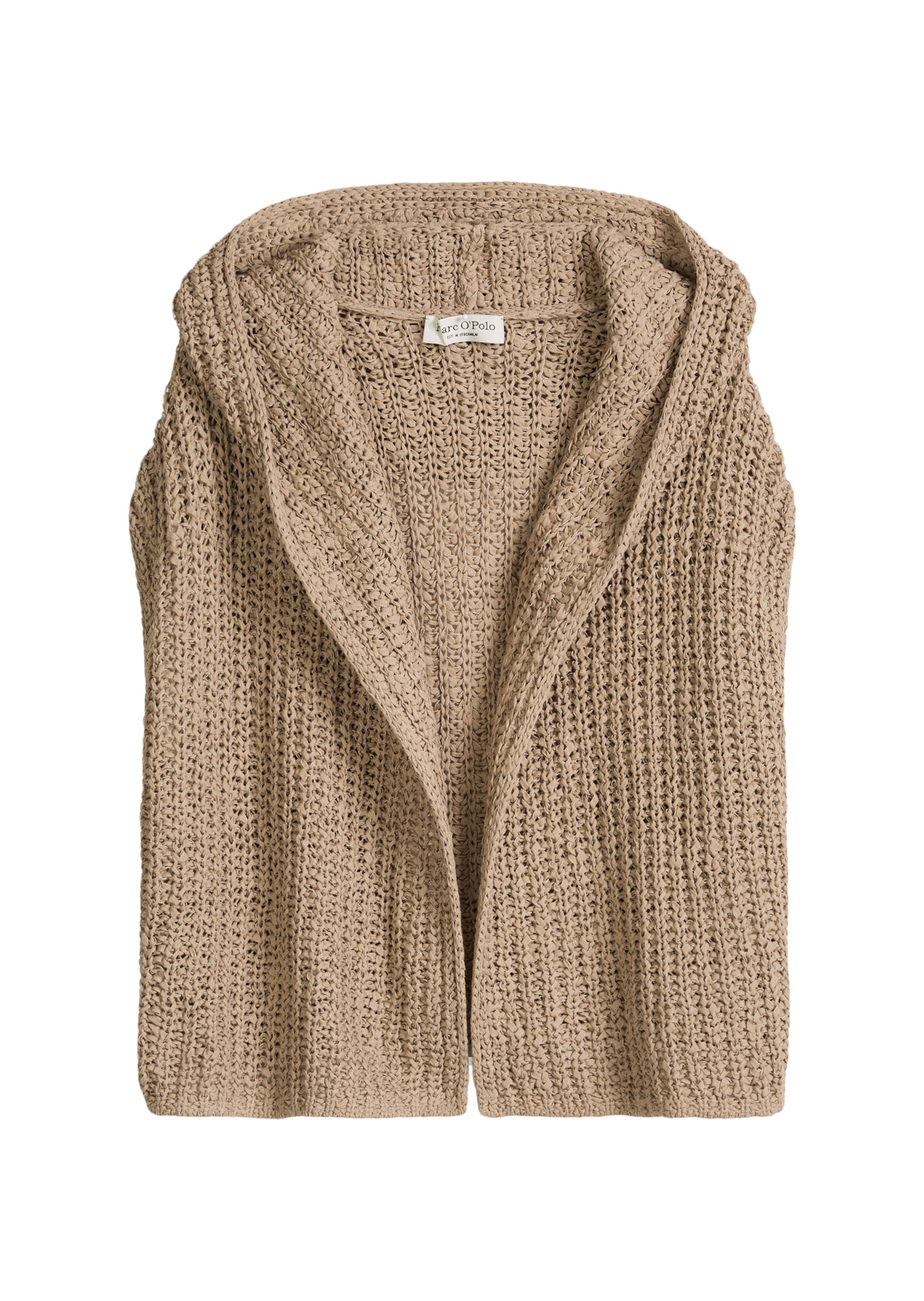 Marc O'Polo Strickjacke in Beige: Vorderseite