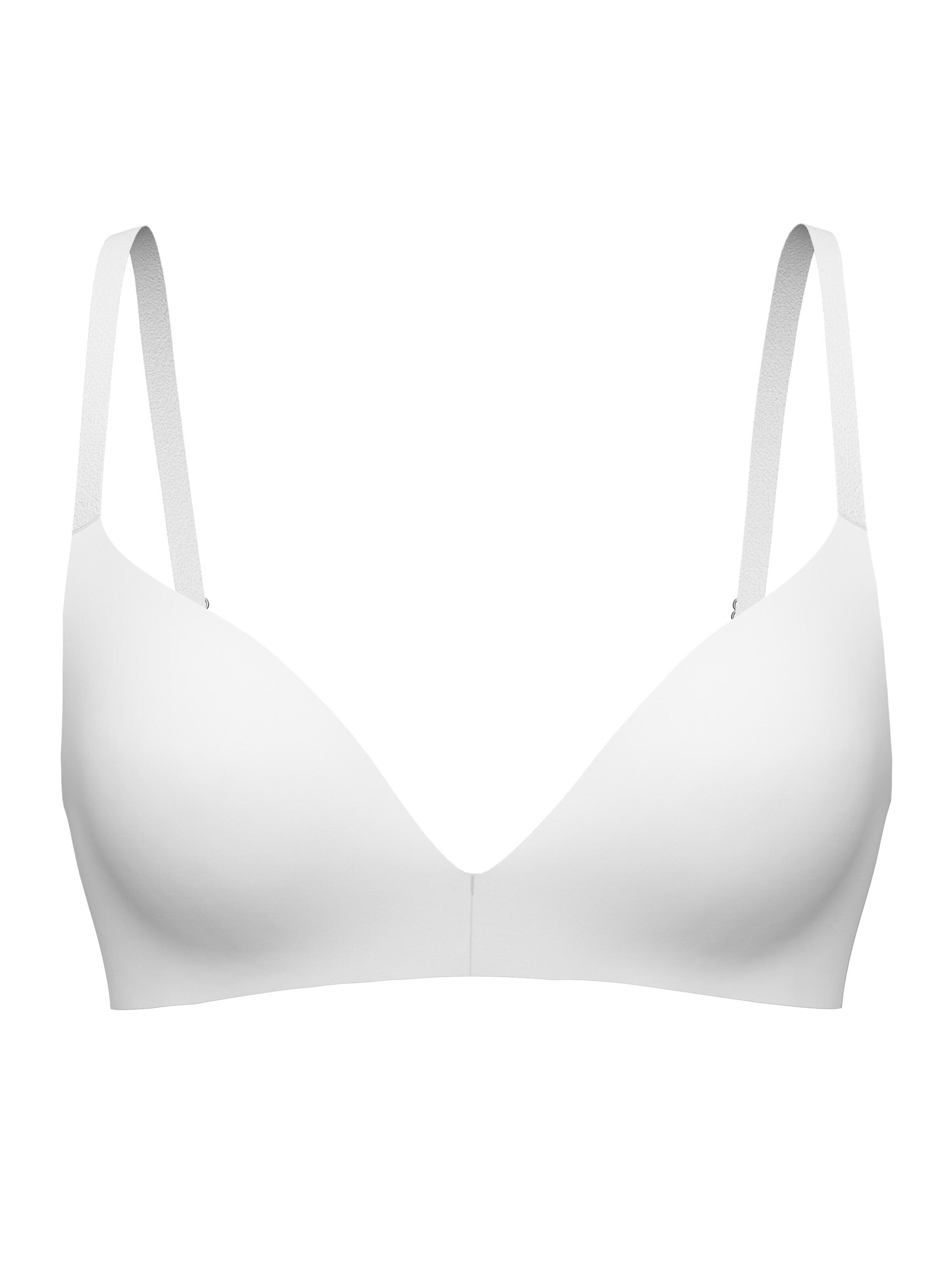 CALIDA Bra 'Sleek Skin' in White: front