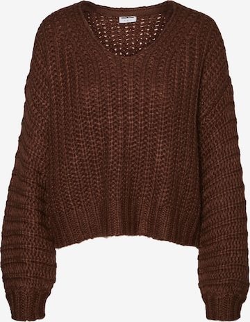 Noisy may Sweater 'Steve' in Brown: front