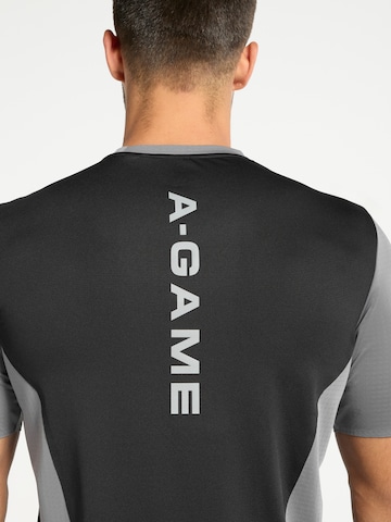 A-Game Funktionsskjorte i sort