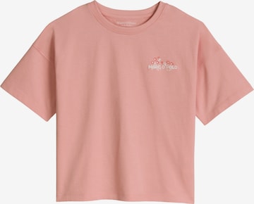 T-Shirt ' mit Logostickerei auf beiden Seiten ' Marc O'Polo en rouge : devant