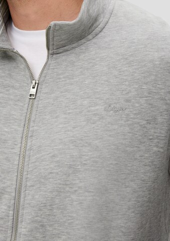 s.Oliver Sweat jacket in Grey