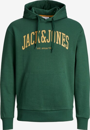 JACK & JONES Sweatshirt 'Josh' em caril / jade, Vista do produto