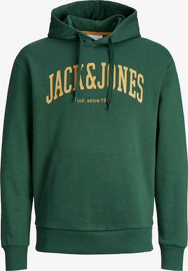 S dydžio Megztinis be užsegimo 'JJEJosh' iš JACK & JONES, spalva – geltona / tamsiai žalia, Prekių apžvalga