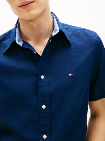 TOMMY HILFIGER Regular fit Ing - kék