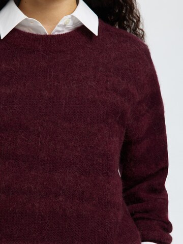 SELECTED - Pullover 'SLFBILLIE' em roxo