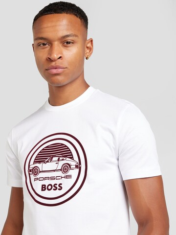 BOSS Tričko 'C-Thompson 400_PS' – bílá